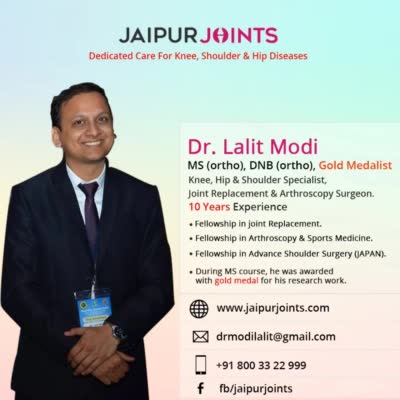 ACL Tear surgery in Jaipur by Dr. Lalit Modi at JaipurJoints.